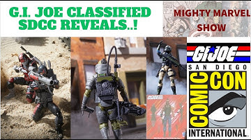 SDCC GI Joe Classified Reveals & Releases..!