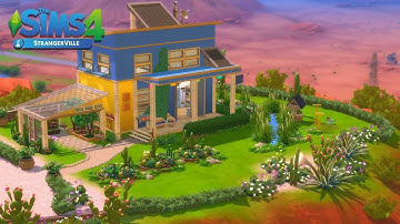 The Sims 4 Strangerville- Off the Grid Tiny Home| Speed Build