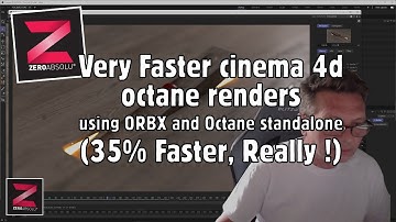 Very Faster Cinema 4d Octane renders using ORBX and Octane standalone - 35% Faster ! - (ENGLISH)