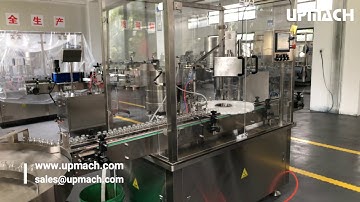 MONOBLOCK VIAL FILLING STOPPERING CAPPING MACHINE