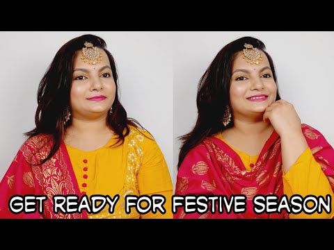 Easy Festive Makeup Tutorial For Haldi Mehandi Weddings Festivals Amazon Affordable Makeup Products