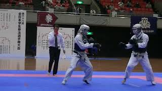 2023 全日本学生拳法選手権大会 男子3位決定戦 中央大学VS関西学院大学 @nipponkenpo