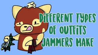 6 Types of Outfits Jammers Make || Funny Animal Jam Skit || Denaguo AJ