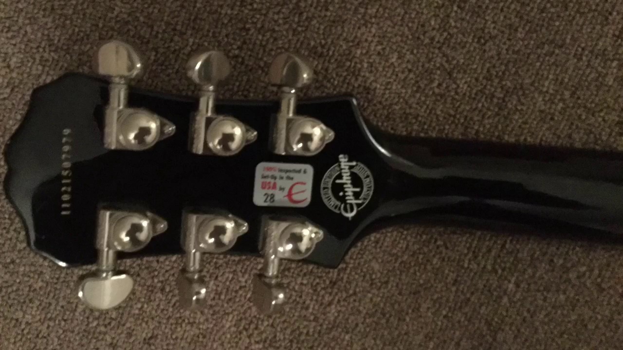 Epiphone SG Custom Shop w/ Gibson 500t