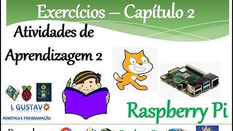 Aula 14 - Exercícios: Entrada e Saída digital Scratch e Raspberry- Livro Raspberry Pi Descomplicado