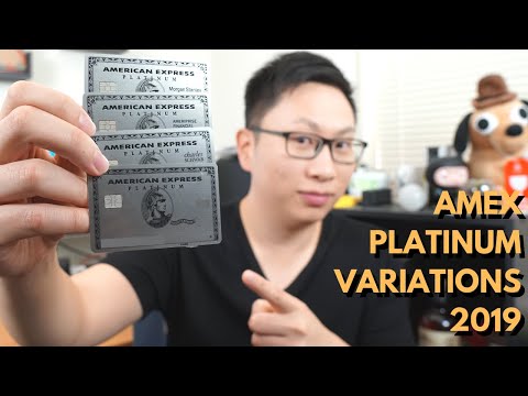 Every Single Variation Of The American Express Platinum Card (2019 Update)