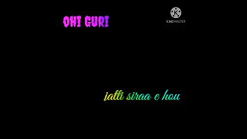 Siraa E Hou Amrit Maan Nimrat Khaira Black Background Lyrics Status OhiGuri 