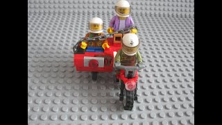 Как собрать коляску для лего мотоцикла 🏍️