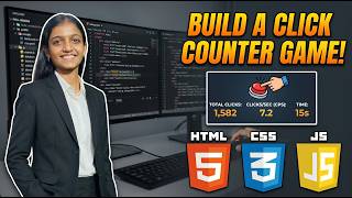 Click Counter Frontend Project Made With HTML,CSS and JavaScript