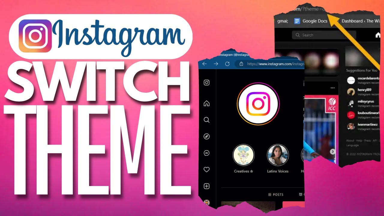 how-to-switch-the-theme-of-instagram-on-pc-turn-on-dark-mode