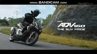 Iklan Honda New ADV 160 - The SUV Pride (2025) @ RCTI, Trans TV, SCTV, Indosiar, ANTV, & Trans 7