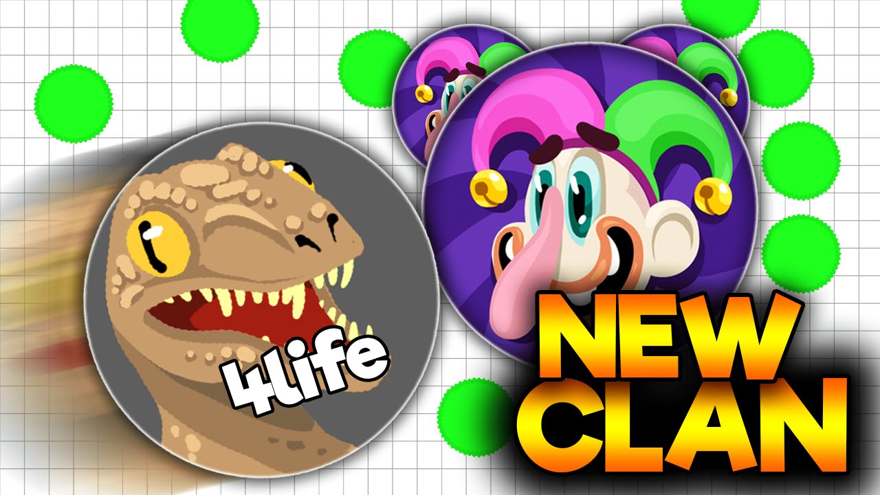 AGAR.IO - NEW CLAN? (NOVO CLAN RECRUTANDO!!) DESTROYING ALL THE SERVER!!!