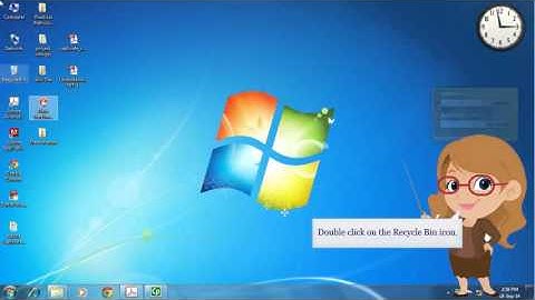 Windows 7-  Deleting Files from Recycle Bin