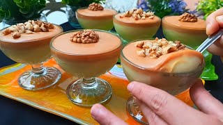 คุณมีนม❓ทำขนมแสนอร่อยได้โดยไม่ต้องใช้เตาอบ‼ ️ส่วนผสมไม่กี่อย่าง👌🔝 ASMR RECIPE