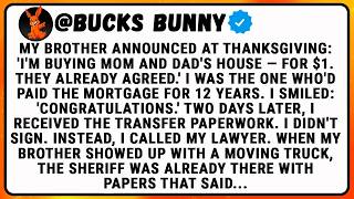 My Brother Announced At Thanksgiving: 'I'm Buying Mom And Dad's House — For $1. They Already Agreed
