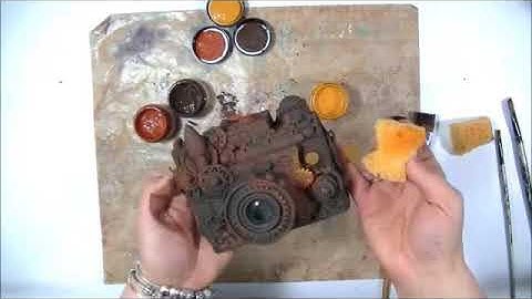 All About Rust Paste Instant Vintage Altered Camera