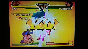 CVS2 DAN PS2 Overkill Super Taunt カプエス2 ダン PS2版 KO後挑発伝説