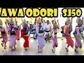 Awa Odori at SJ50 Matsuri Singapore at Ion Orchard