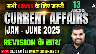 13 June 2025 | Current Affairs For All Teaching Exam | 6 Month Current Affairs Revision | Part #10