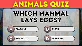 Only 1 Can Score on This Animal Quiz Can YOU