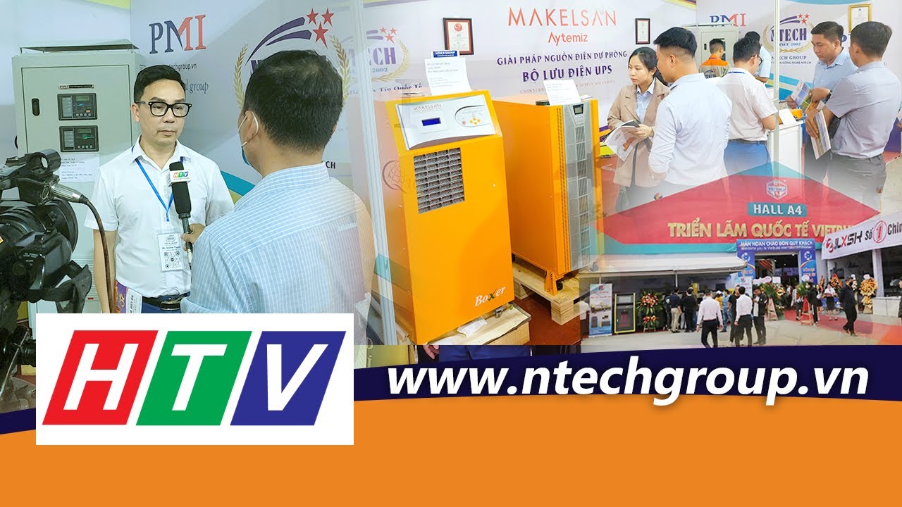 Vinh danh NTech Group tại Triển lãm Việt Build trên HTV9