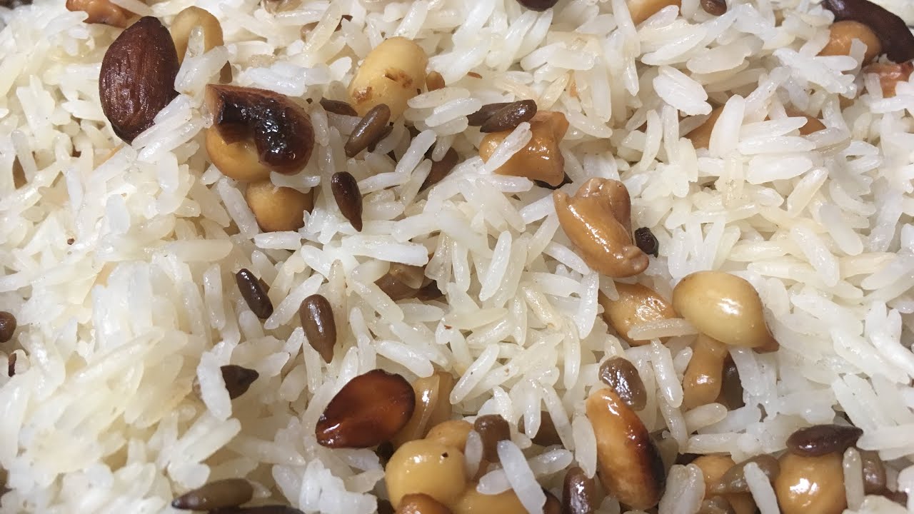 Arroz con Semillas Nueces variadas