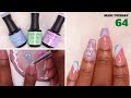 GEL NAILS | Reviewing Madam Glam Gel Polish | How To Apply Gel Polish Over Dip Powder Nails