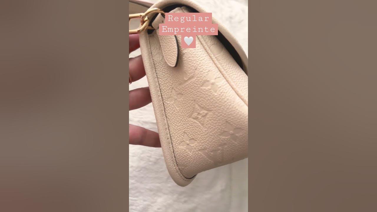 Louis Vuitton Diane Empreinte in Cream 