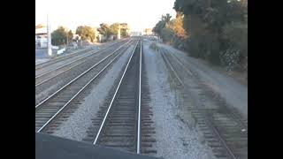 Caltrain Cab Ride - Train 276 - Mountain View to Gilroy, CA.-  Pt. 2