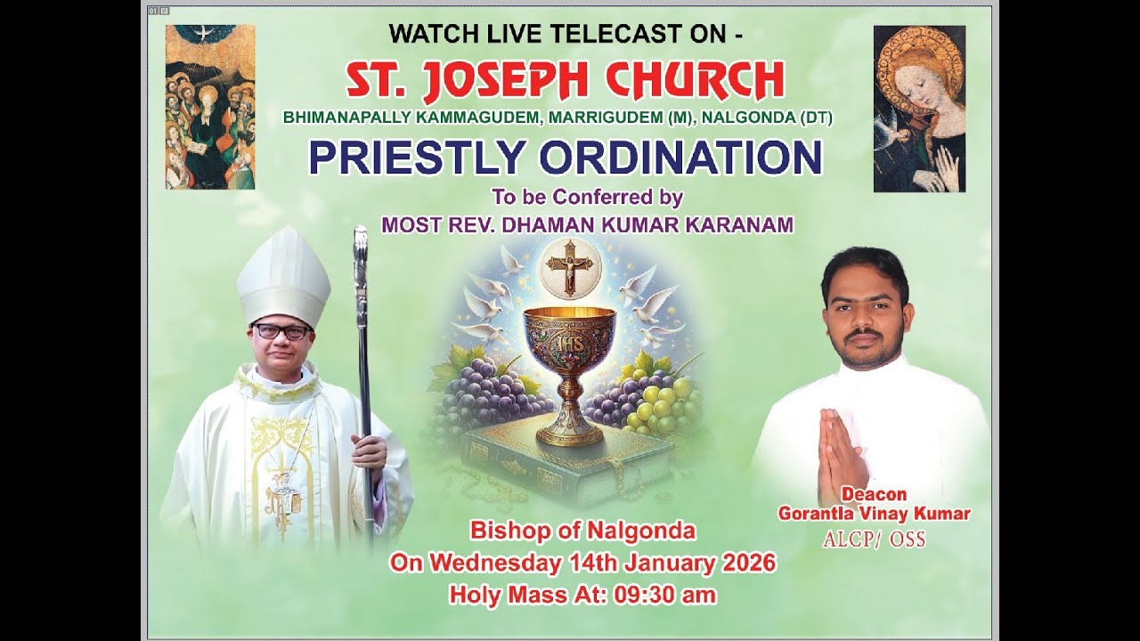 Ordination of Deacon Gorantly Vinay Kumar