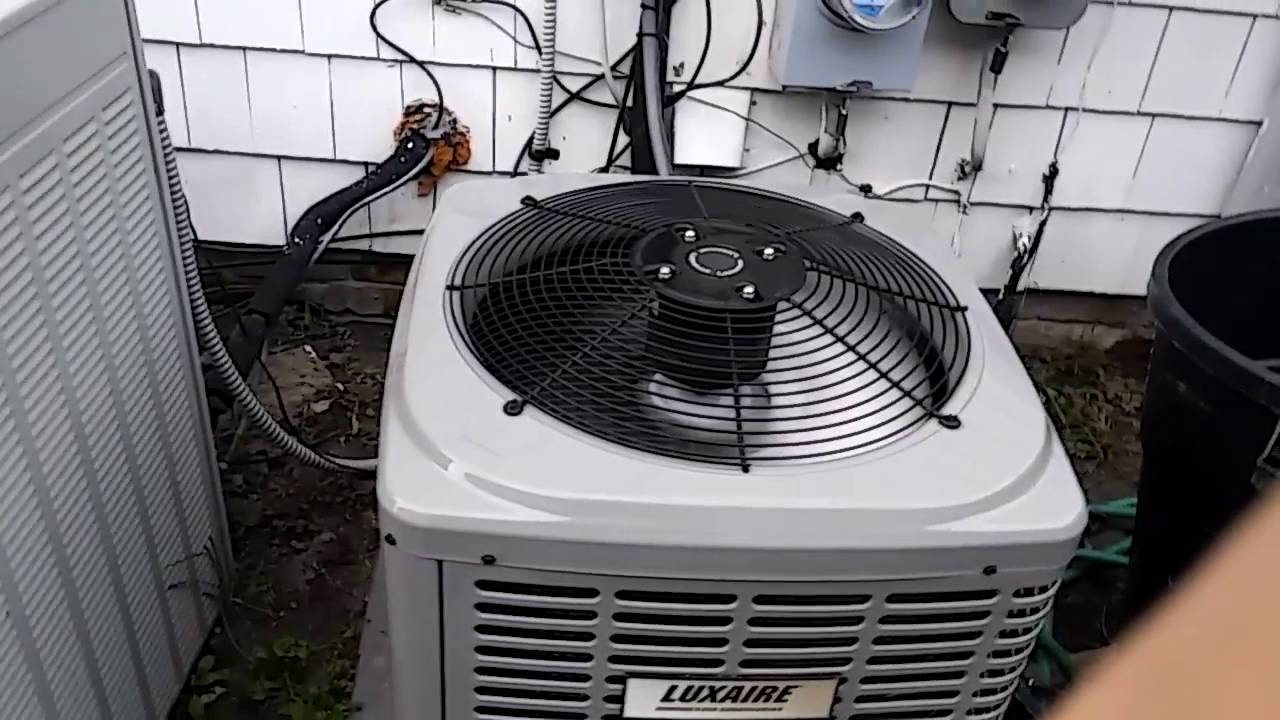 1988 Trane And 2017 Luxaire Air Conditioners At My Friends New House 1988 Trane And 2017 Luxaire Air Conditioners At My Friends New House