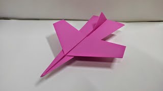 How To Fold An Origami Airplane | Origami Airplane Paper Step By Step