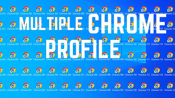 How to create multiple chrome browsers | create unlimited chrome profiles one click | Technical AR