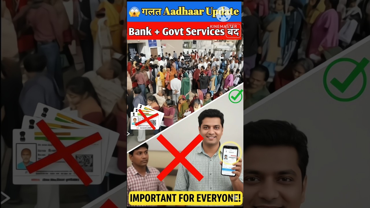 Aadhaar New Rule 😱 Small Mistake Big Problem | 