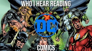 Who i hear when i read DC comics(part 1)