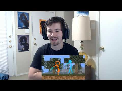 Epic Witch Fight! Superninja20000 Reacts to The Witch - Animation vs Minecraft Shorts Episode 21