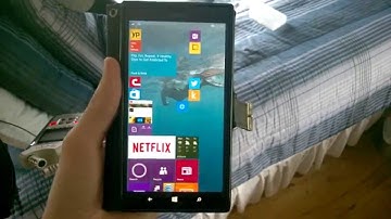 A Look At One-Handed Mode on Windows 10 Mobile 10136 #iamacreator