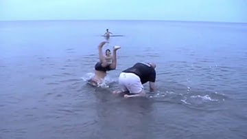 Bujinkan Ninjutsu, 6th Kyu, part 1 - ukemi, shallow water knees