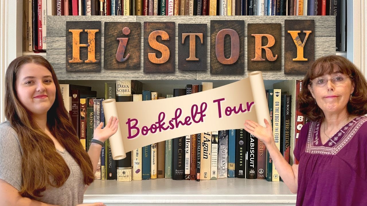 Our History Bookshelf Favorites Tour Our History Shelves With Us