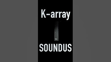 사운더스 - K-array [케이 어레이]ㅣSOUNDUS