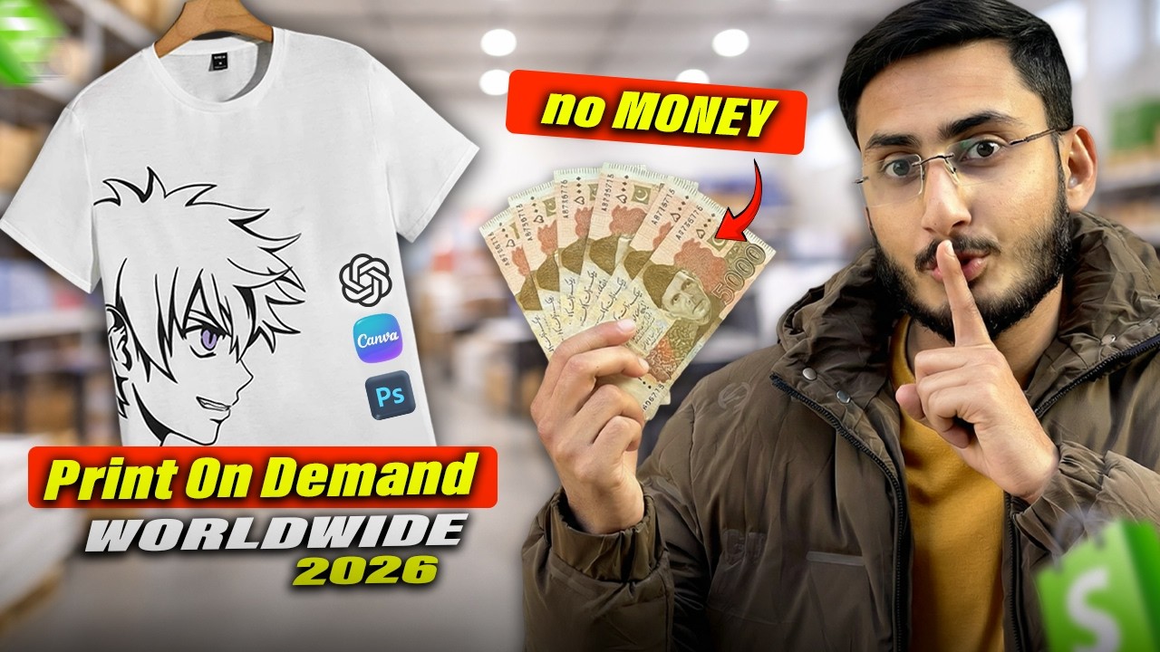How to Start Print On Demand (T-Shirt) Business Worldwide (2026 ...