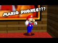 Super Mario 64 - Unused Telephone Animation