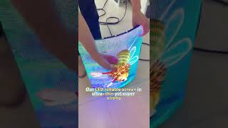 rolling led screen #ledscreen#leddisplay#fleixble