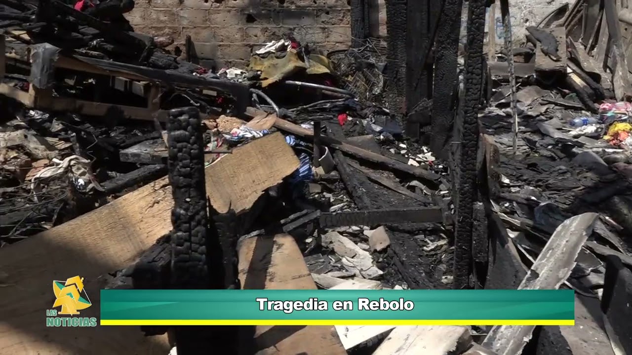 Tragedia en el barrio Rebolo