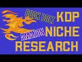 Amazon KDP Niche Research: How to Find Profitable KDP Niches Using Book Bolt And Amazon