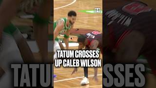 Tatum almost put the rook on a highlight reel 😅