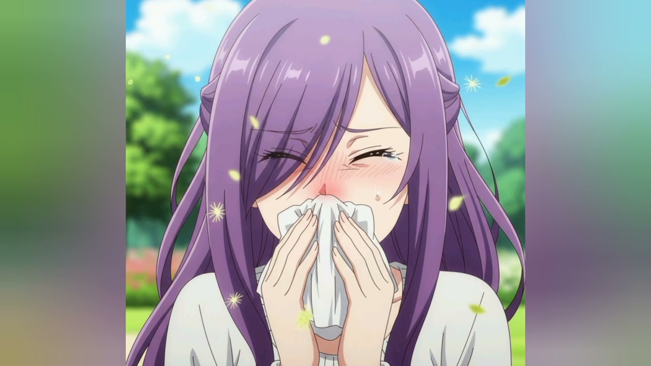 OMG, massive sneezy fit from mowing grass 😩