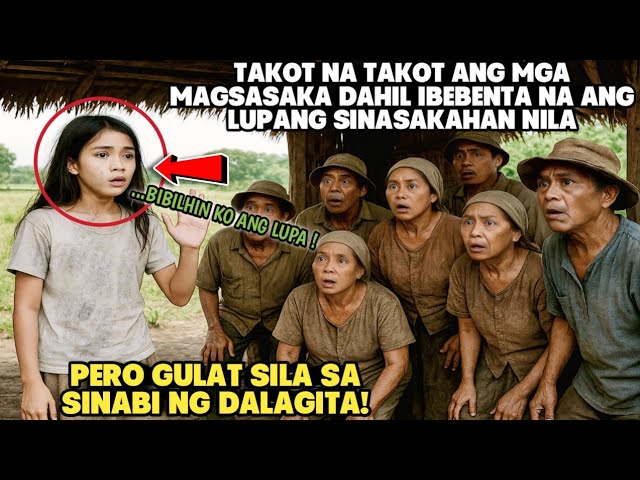 TAKOT NA TAKOT MGA MAGSASAKA DAHIL KUKUNIN NA ANG LUPANG SINASAKAHAN NILAPERO GULAT NA GULAT SILA...