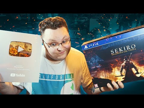 Коллекционное издание Sekiro и трофей от YouTube – #НаПолку