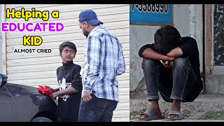 Helping a KID for His STUDIES | Social Experiment | LahoriFied